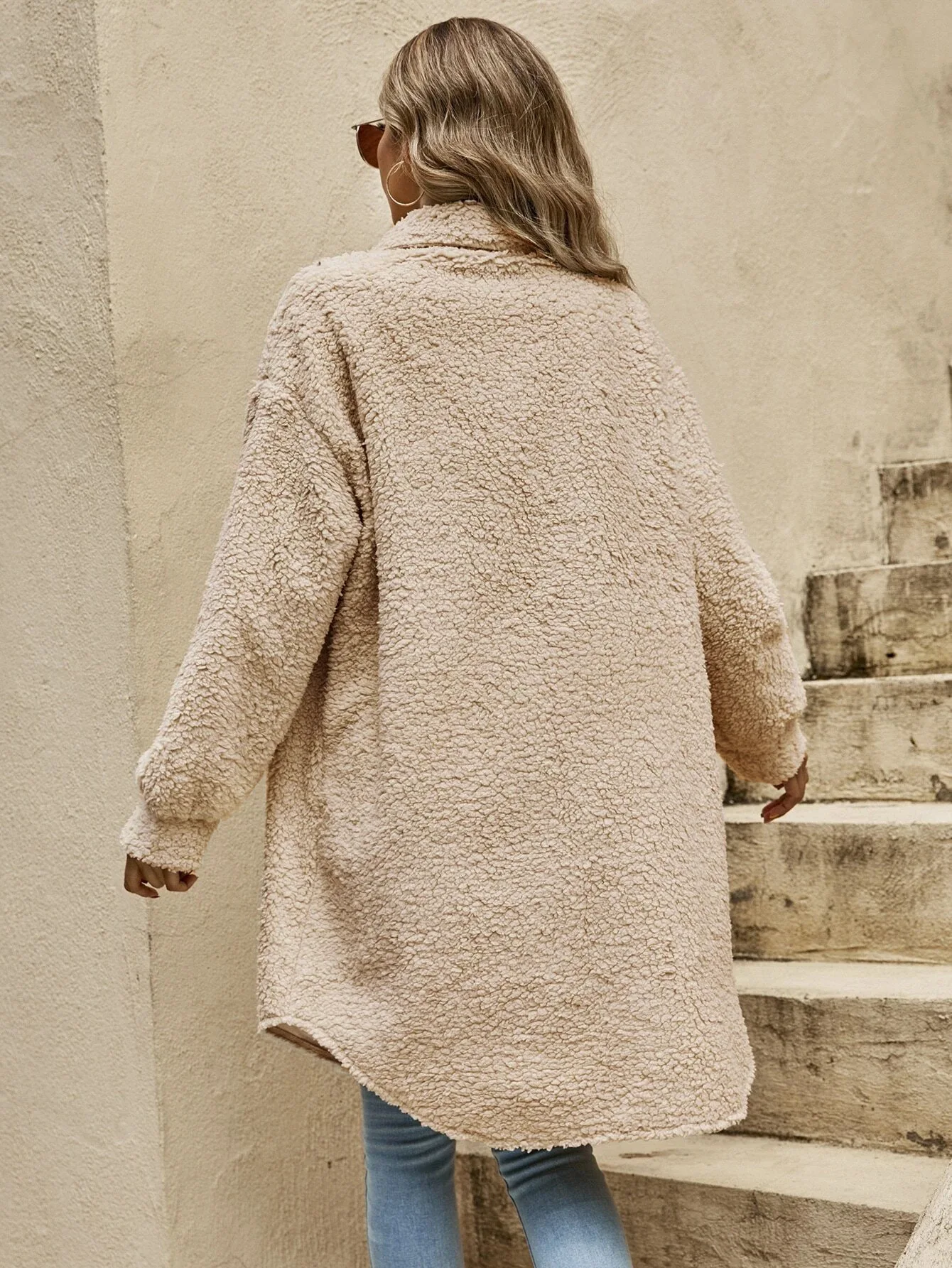 Haven™ | Avslappnad Casual Cardigan Kontorskappa